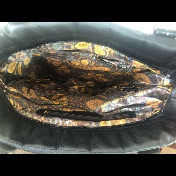 IMOSHION Black Handbag Tote NWT - Picture 6 of 7